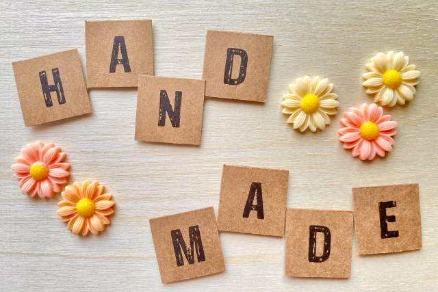 自分が作ったものでなくてもOK？ハンドメイドの定義とは？