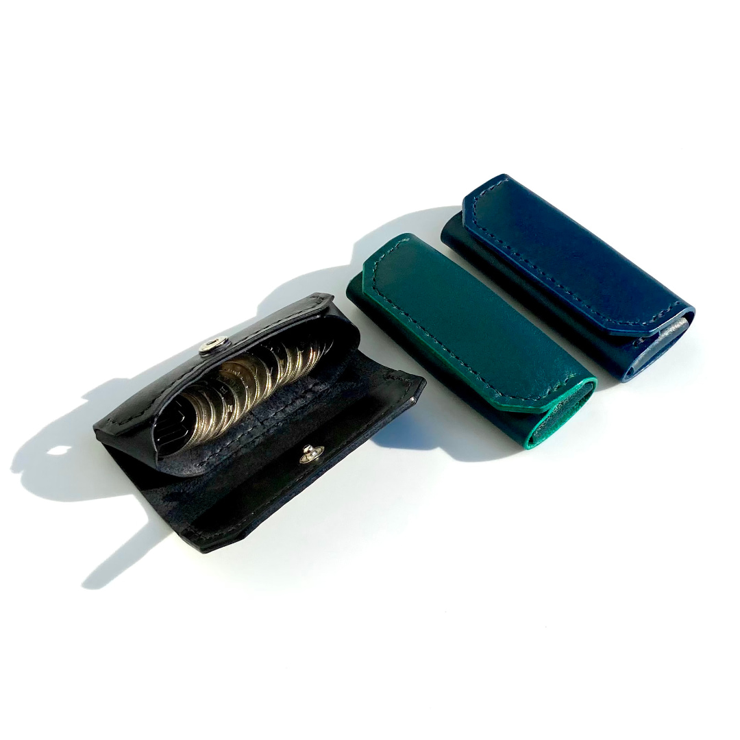 小さい本革コインケース 財布との2個持ちに便利 メイン画像