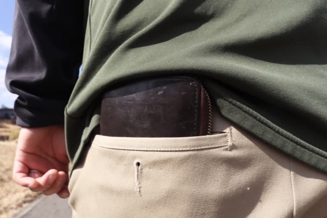 財布 ポケット ダサい