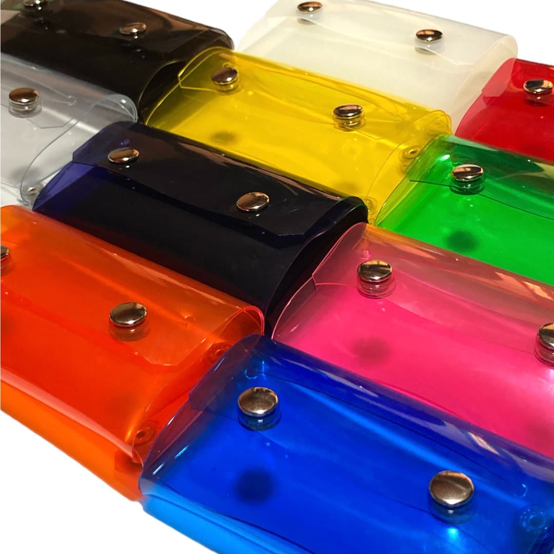 クリアPVCカードケース キャッシュレス派ミニマリスト向け メイン画像