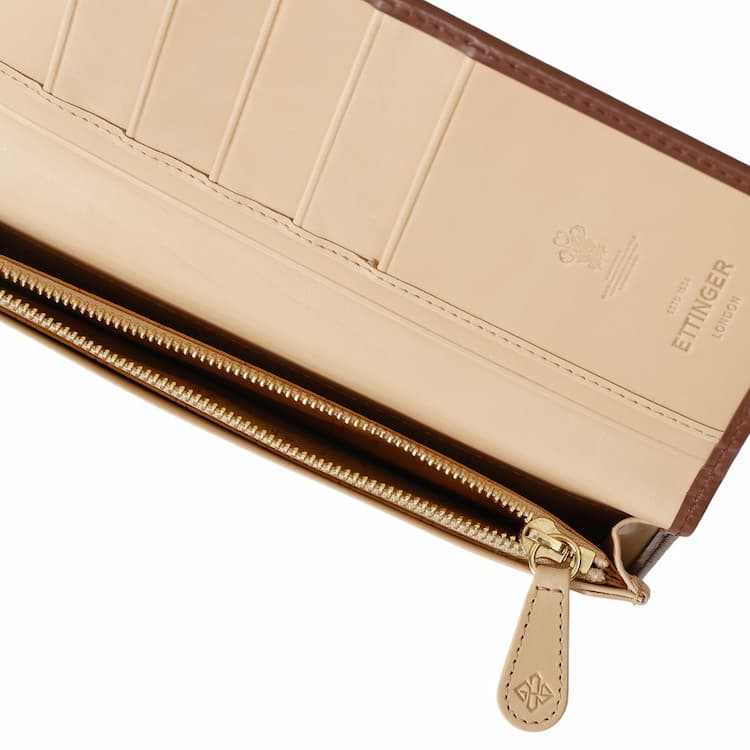 SAINT CRISPIN SLIM LONG WALLET｜エッティンガーより
