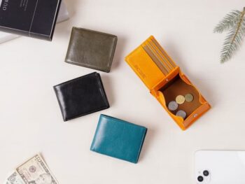 ヴァケッタルクス　ボックス小銭入れ二つ折り財布｜micより