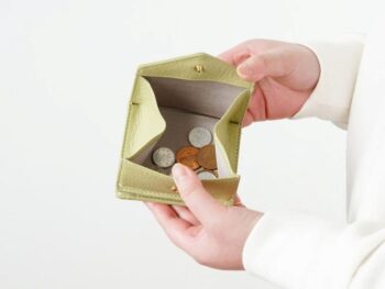 ラフィネ ボックス小銭入れ二つ折り財布|micより