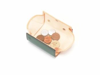 コードバン ボックス小銭付き三つ折札入れ|micより