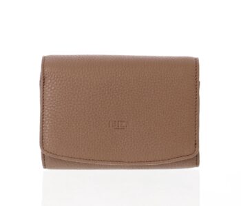 牛革　かぶせ二つ折り財布｜イビサより