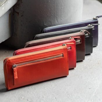 L字ファスナー スキミング防止機能付き 本革 長財布｜MURAより