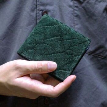 エレファントレザー オープンスモールウォレット（ホックレス二つ折り財布）｜チマブエより