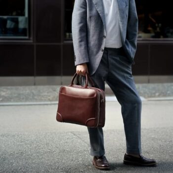 ブリーフケース W【PLATEAU】｜FIVE WOODSより