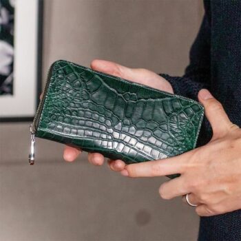 ナイルクロコダイル RFロングウォレット(ラウンドファスナー長財布)|チマブエより