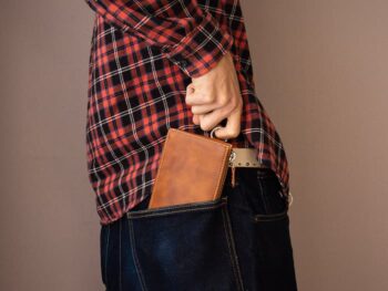 バグッダ ヒップポケットL字ファスナー長財布|micより