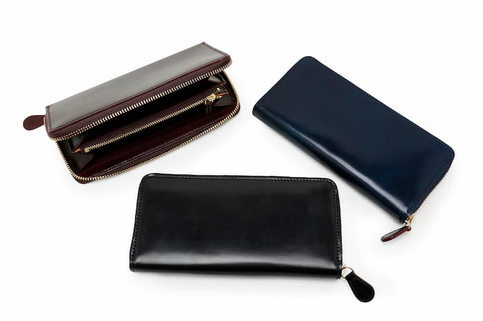 SHELL CORDOVAN 2 (シェルコードバン2)ラウンドファスナー長財布|GANZOより