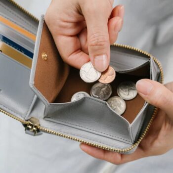 ラウンドファスナー ゴートレザー スキミング防止機能付き スクエア 二つ折り財布｜MURAより