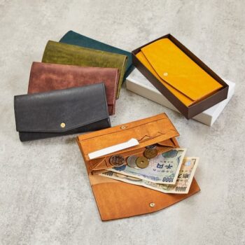 プエブロレザーを使用した小さい長財布　ほぼ一万円札サイズ　Slim-008pb _ Pueblo｜com-onoより