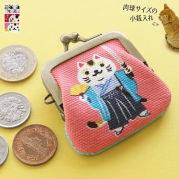 寸ぱちがま口財布【にゃんこーズ】|AYANOKOJIより