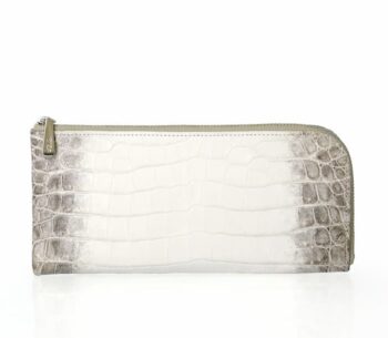 ワニ革 L字ファスナー長財布|IBIZAより