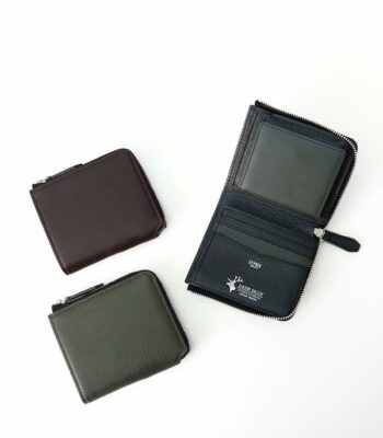 【新作】L字ファスナーコンパクト札入れ|ファインディア|キプリスより