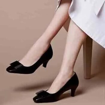 ソフトなスクエアトゥパンプス MAL9106SMT|マドラスより