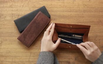 プエブロレザー BOXペンケース|sotより