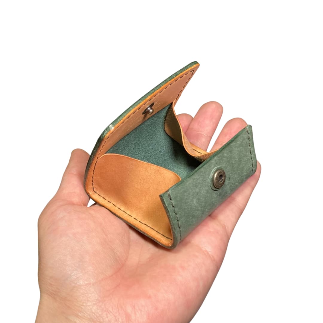 マヤショルダー ボックスコインケース バイカラー メイン