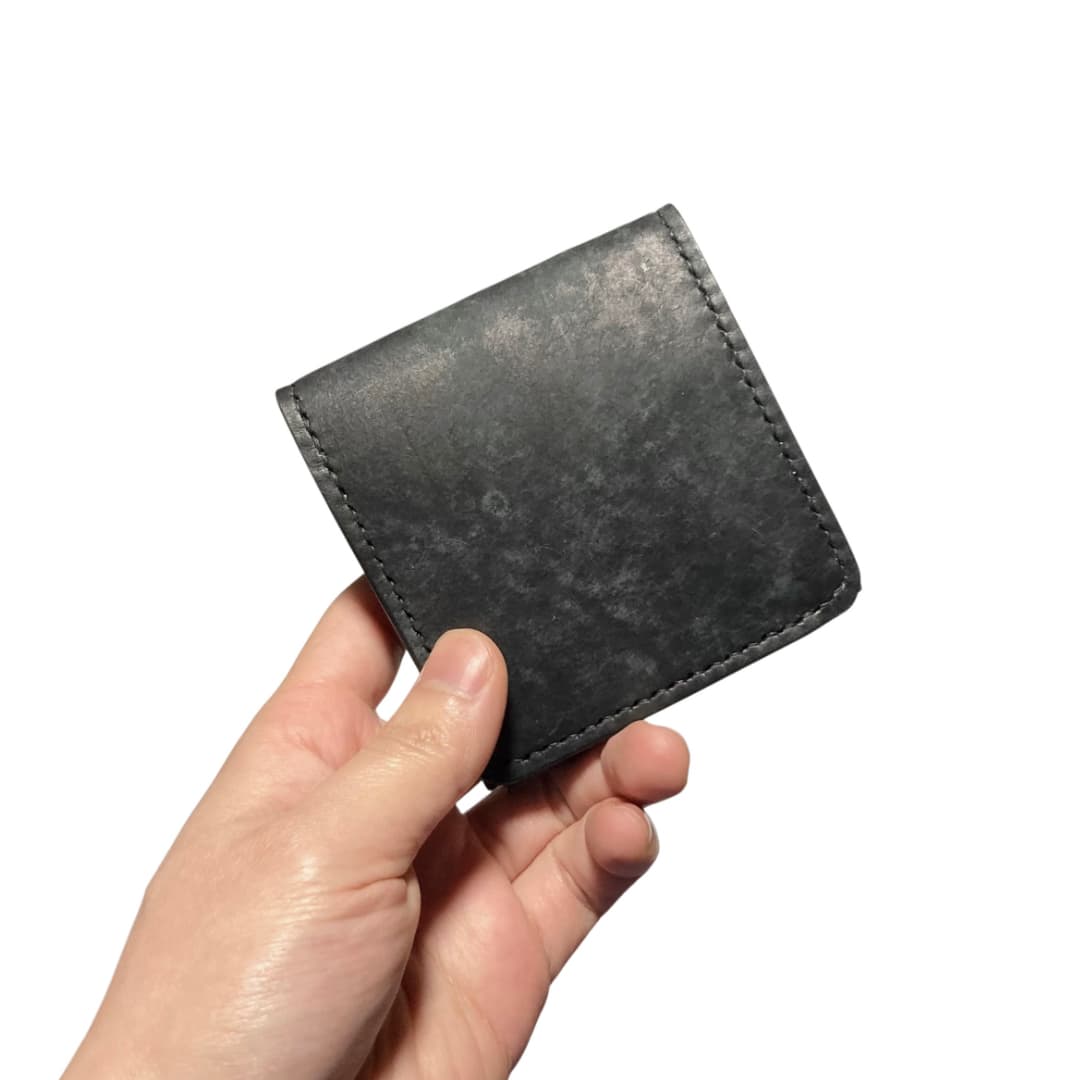 お札とカードだけのミニマリスト財布 手に持った状態