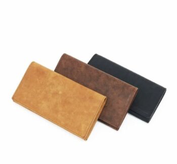 sot｜黒いプエブロレザーの日本製財布