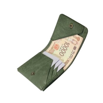 薄い｜お札とカードだけの縦型二つ折り財布